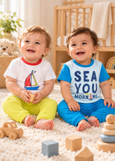 Mothercare 4pcs Printed Set 6-9 months
