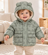 Dino Fleece Lined Padded Puffer George Uk