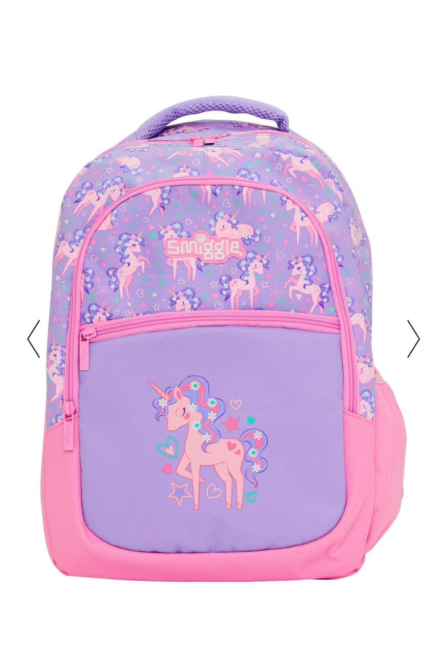 Smiggle Unicorn Backpack And Bottle Set