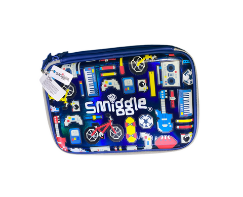 Smiggle Hardtop Double Zipper Pencil Case
