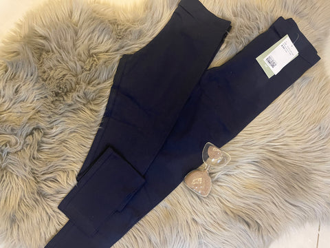 H&M 2-pack Cotton Jersey Leggings Navy