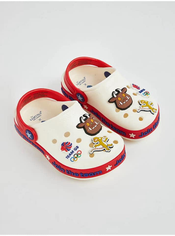 The Gruffalo X Team GB Join the team badge clogs