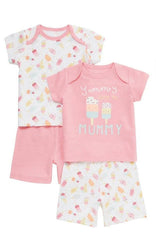 F&F 4 pcs Popsicles Printed Set 18-24 months