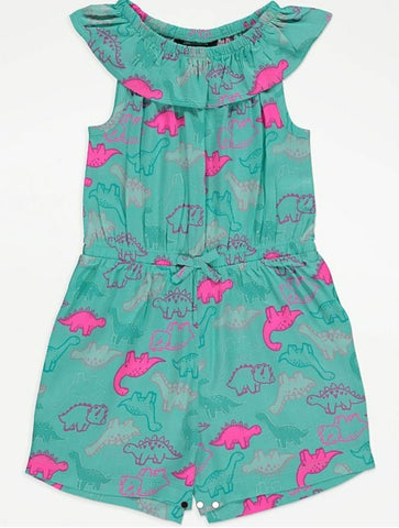 George Dino Print Jumpsuit