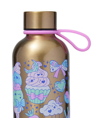 Insulated Stainless Steel Bottle 500ml Gold Smiggle UK