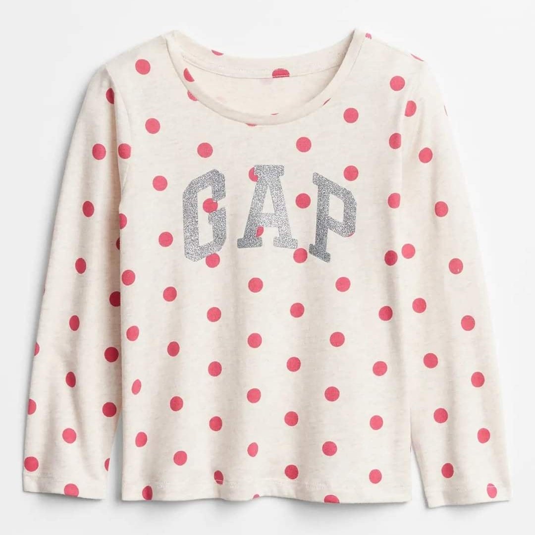 Gap Logo Polka Dots Tee