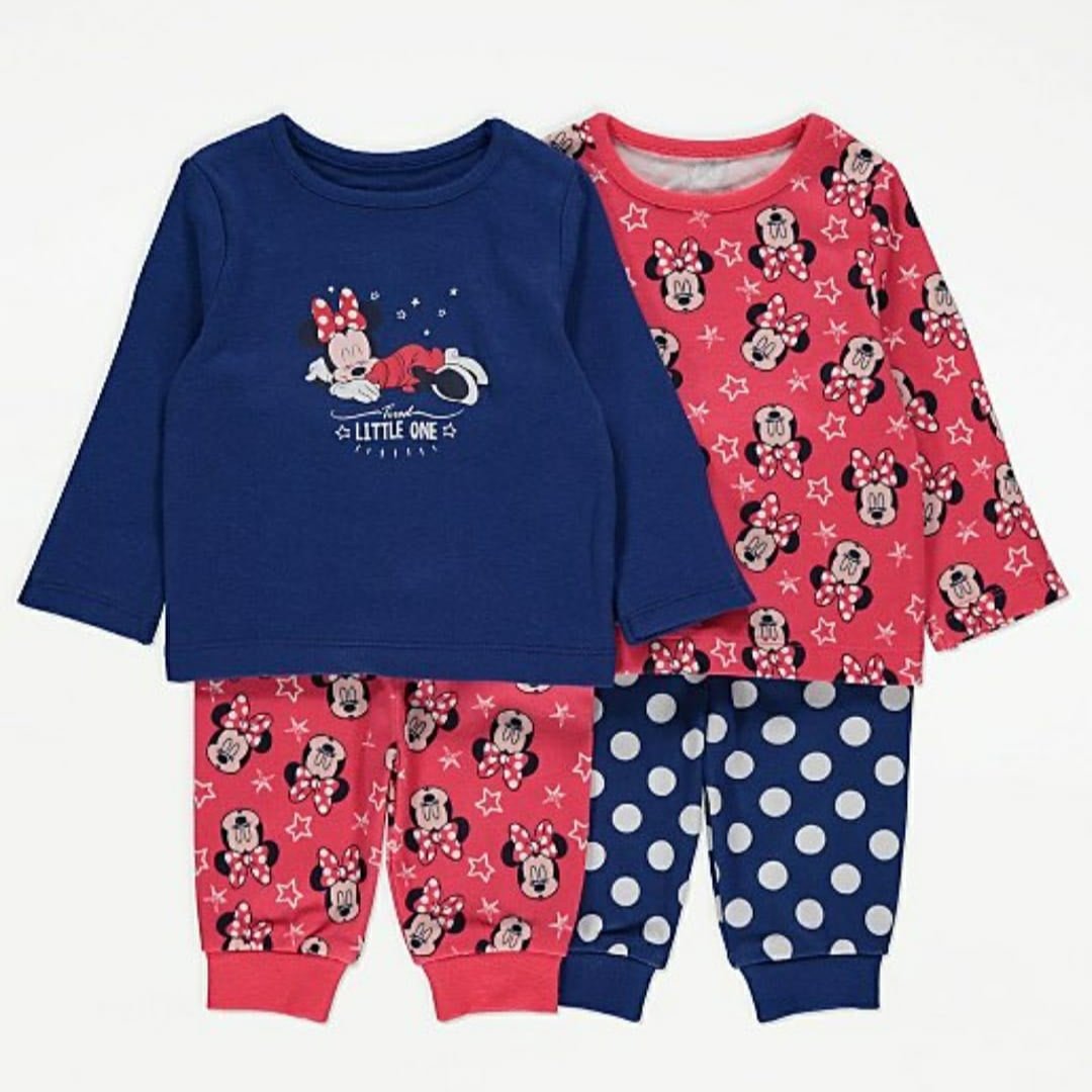 George Minnie Printed 4pcs Set