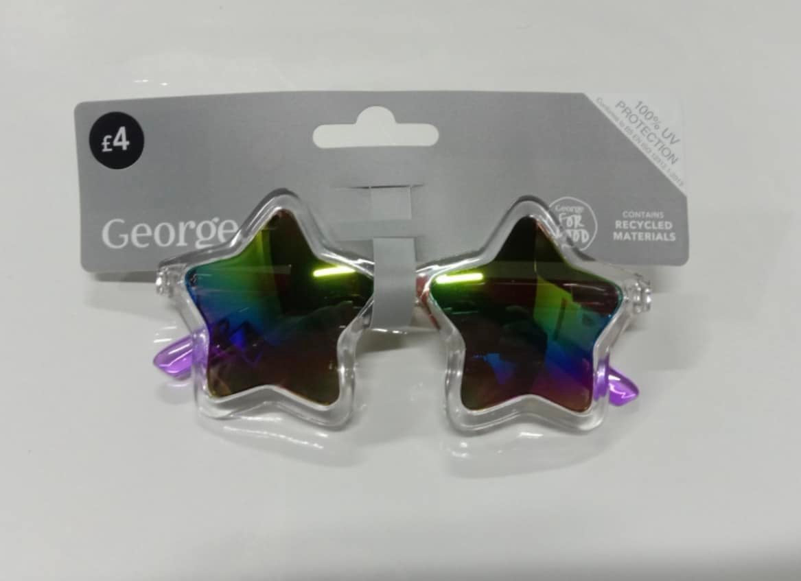 George Printed Colored Sunglasses