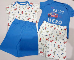 F&F 4 pcs Printed Set 12-18 Months