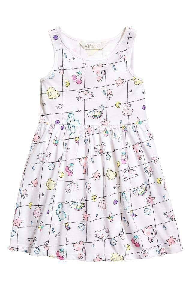 Printed Character Dress H&M