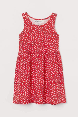 Printed Floral Dress H&M