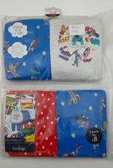 George Marvel Pyjamas Set 2 Pack 9-12 Months