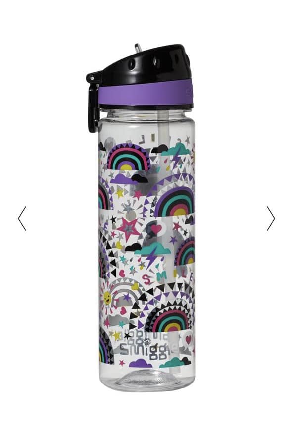Plastic Rainbow Water Bottle 650Ml