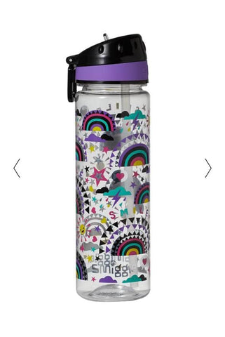 Plastic Rainbow Water Bottle 650Ml