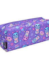 Smiggle Girls' Purple Multi Compartment Pencil Case