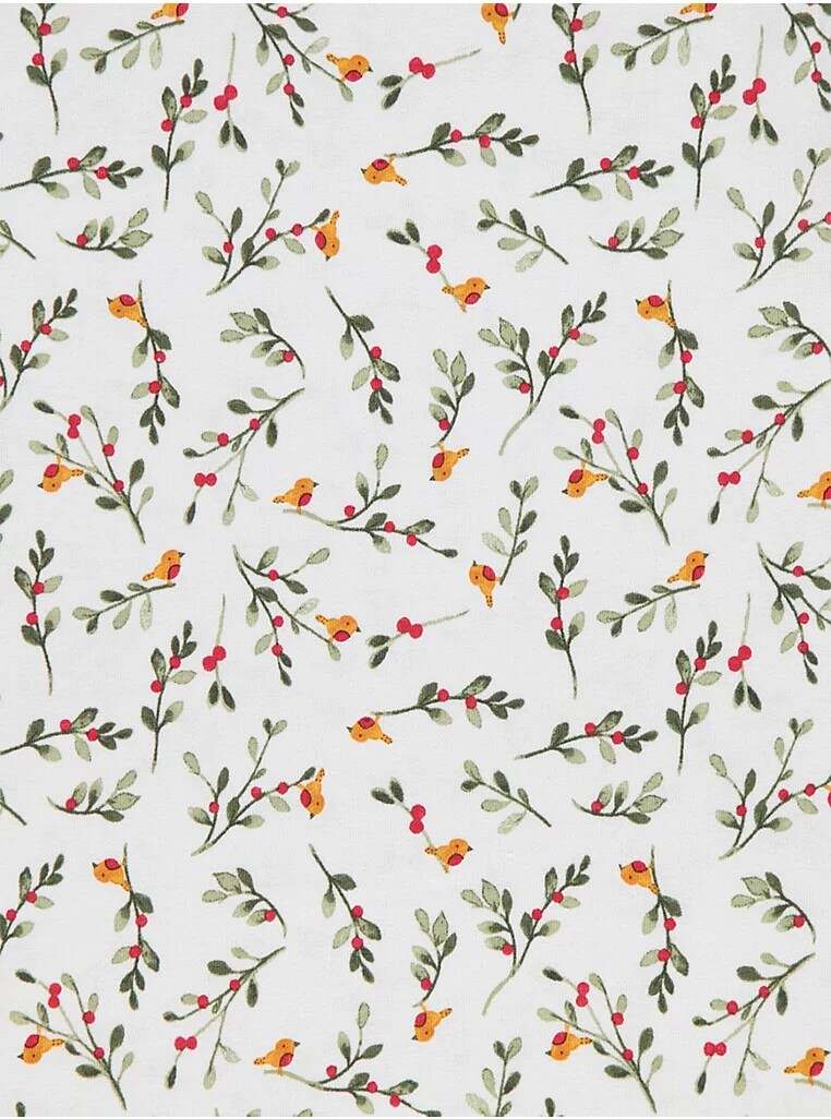 Floral Hearts Print George Set of 3 Pyjamas Set