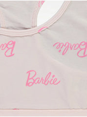 Barbie Racer Back Crop Tops 3 Pack George Uk
