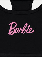 Barbie Racer Back Crop Tops 3 Pack George Uk