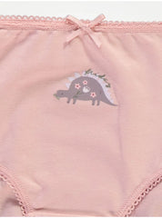 Dinosaurs Bow Briefs 10 Pack