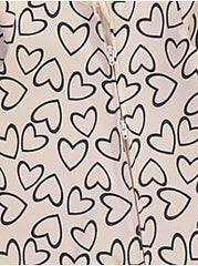 Love Heart Zip Fasten Sleepsuits 3 Pack