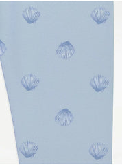George Solid Colored Printed 5 Leggings Set 7-8 years