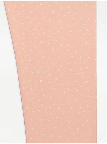 George Solid Colored Printed 5 Leggings Set