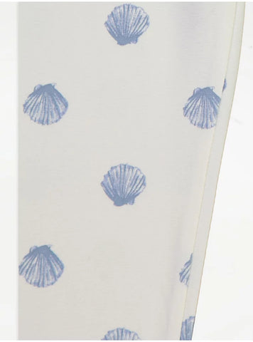 George Solid Colored Printed 5 Leggings Set