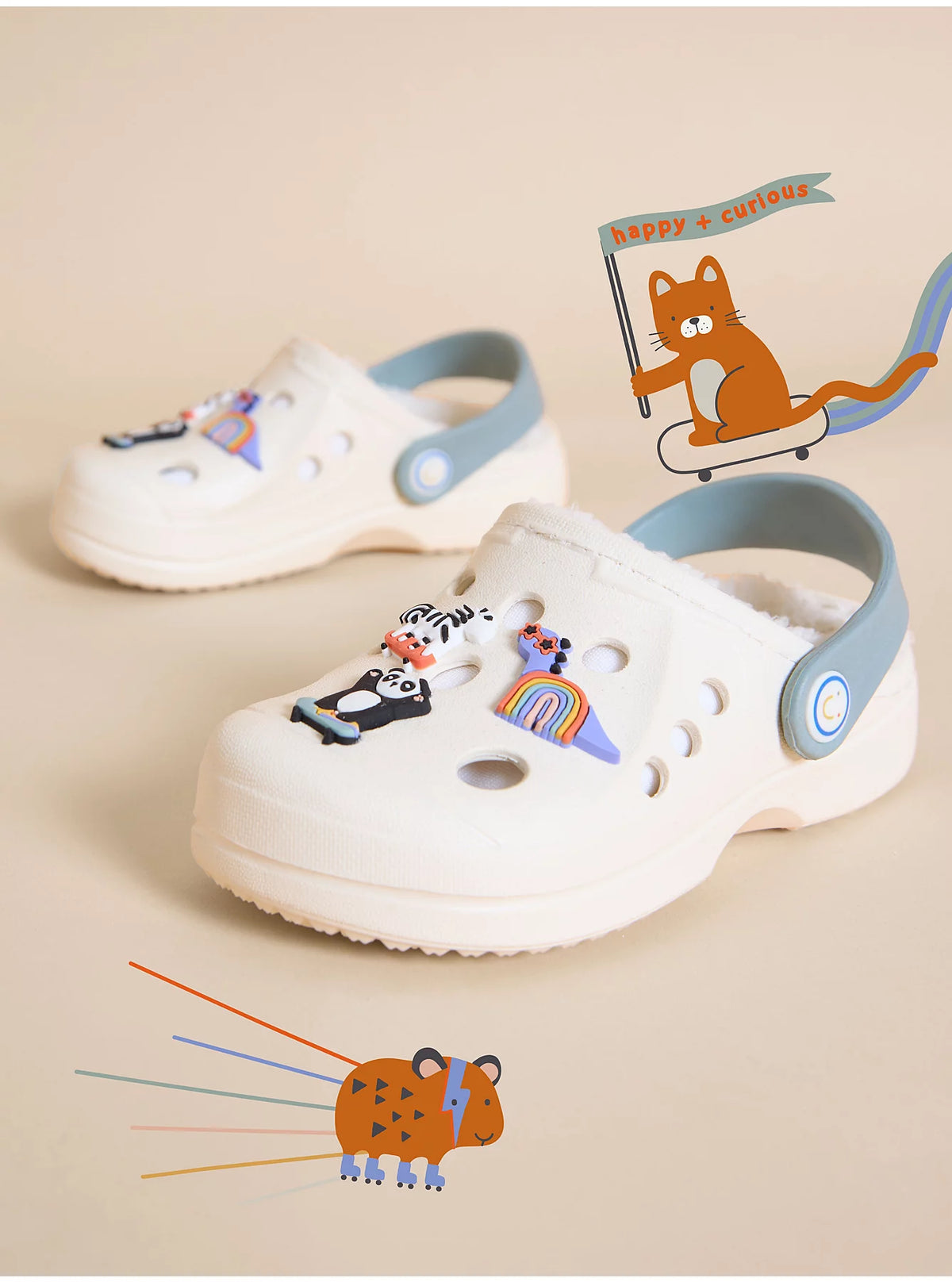 Animal Design Clogs George UK