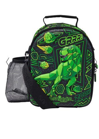 Smiggle Dino Double Tier Lunch Bag With Strap