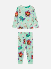 Girls Gabby's Dollhouse Printed Cotton Pyjama Set