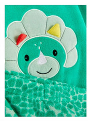Boys Green Dinosaur Fleece Pyjama Set
