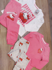 Primark 2-Pack Hello Kitty Printed Cotton Pyjama Sets