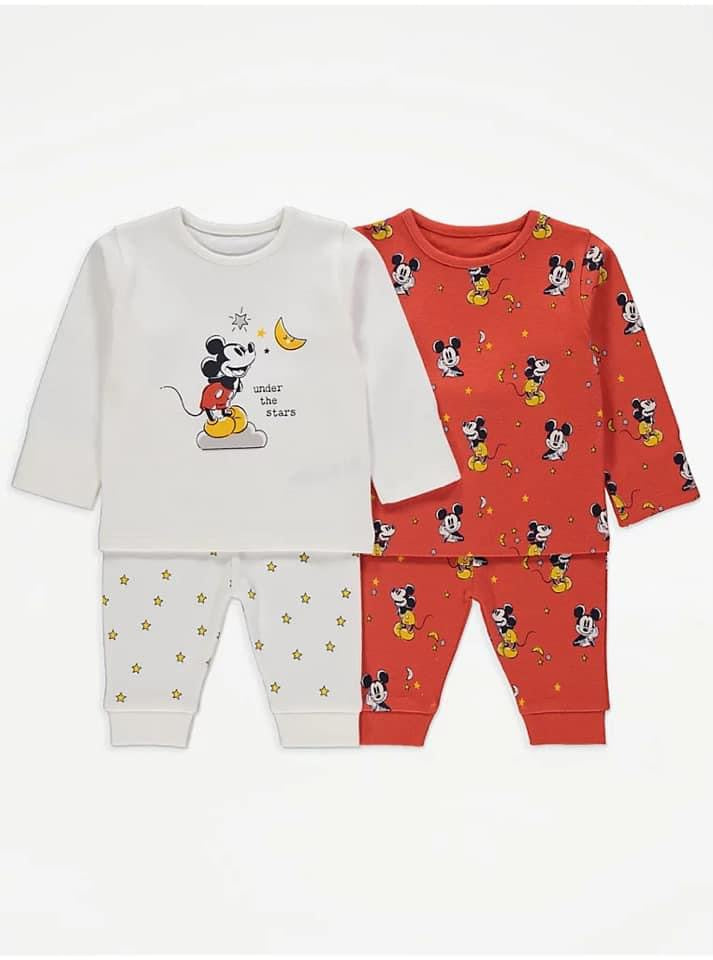 George Mickey Printed 4pcs Set