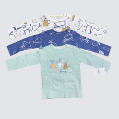 George Printed 3 Shirts Set 6-9 Months