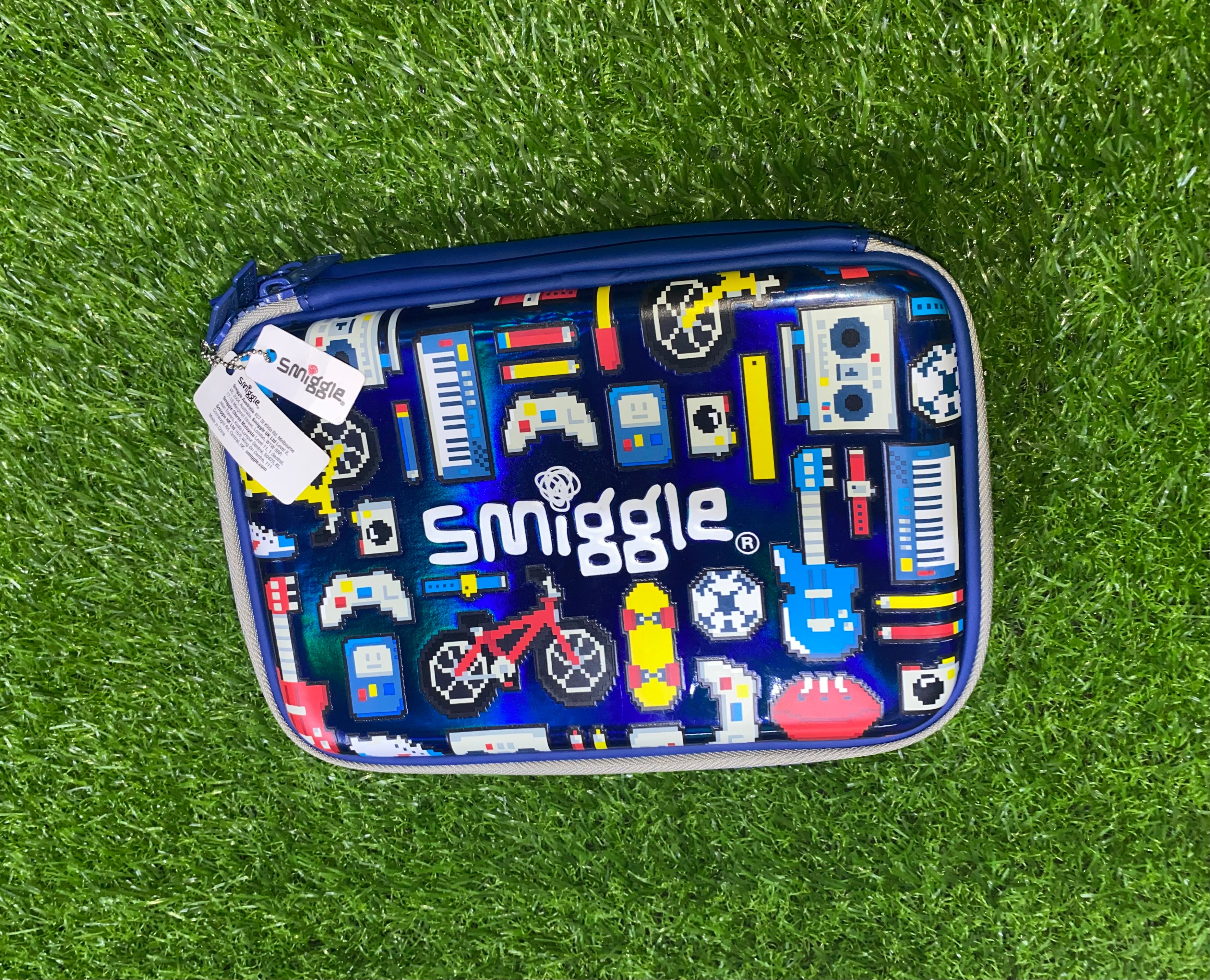 Smiggle Hardtop Double Zipper Pencil Case