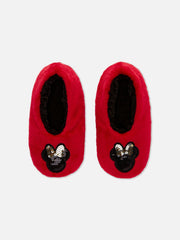 Primark Minnie Warm Slippers 2-3 Years
