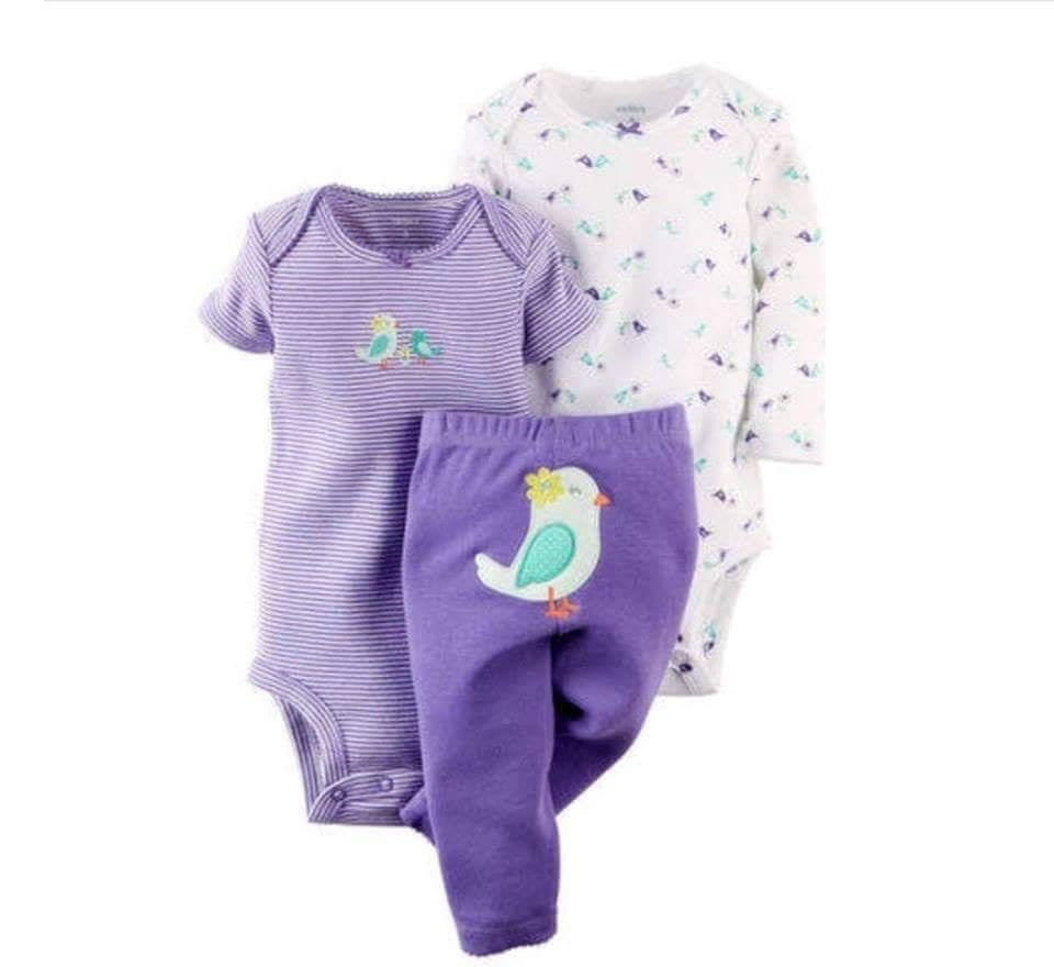 Carters 3pcs Bird Set