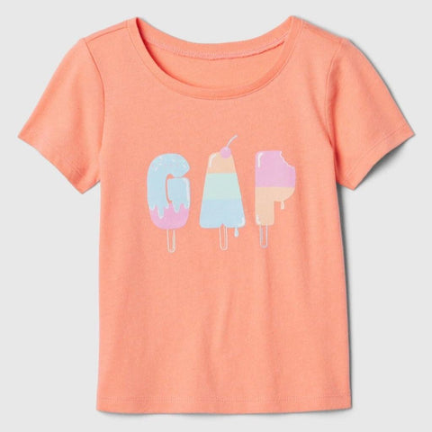 Popsicle Print Gap Logo T-Shirt