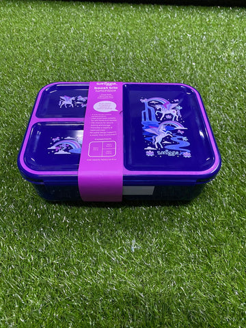 Purple unicorn bento lunch box Smiggle