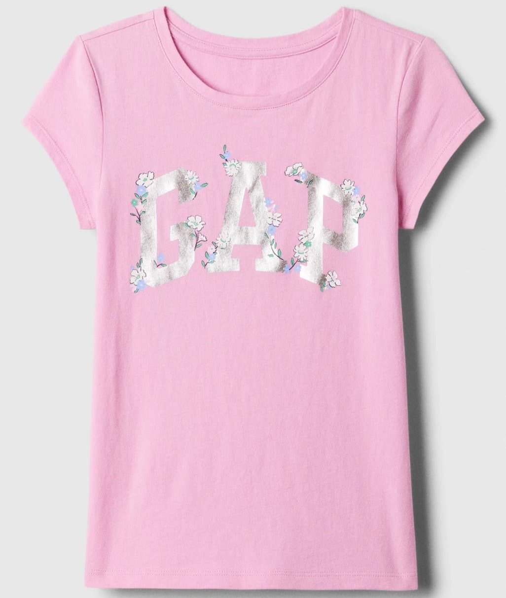 Gap Logo Floral Tee