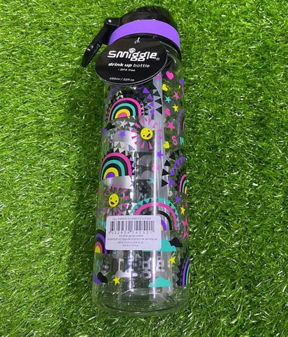 Plastic Rainbow Water Bottle 650Ml