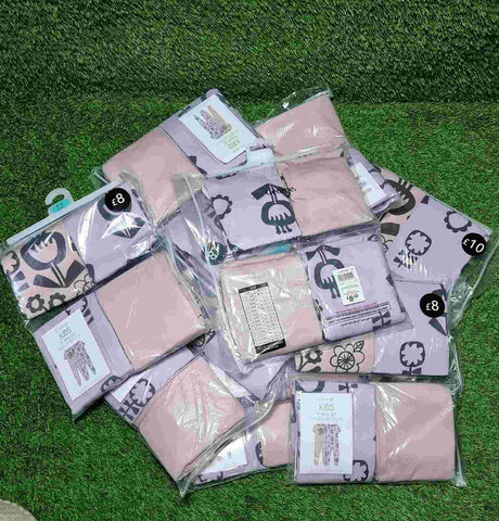 Floral Print Pyjamas 2 Packs Set