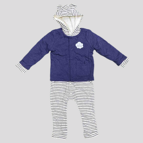 2PCS Romper And Hood Set George