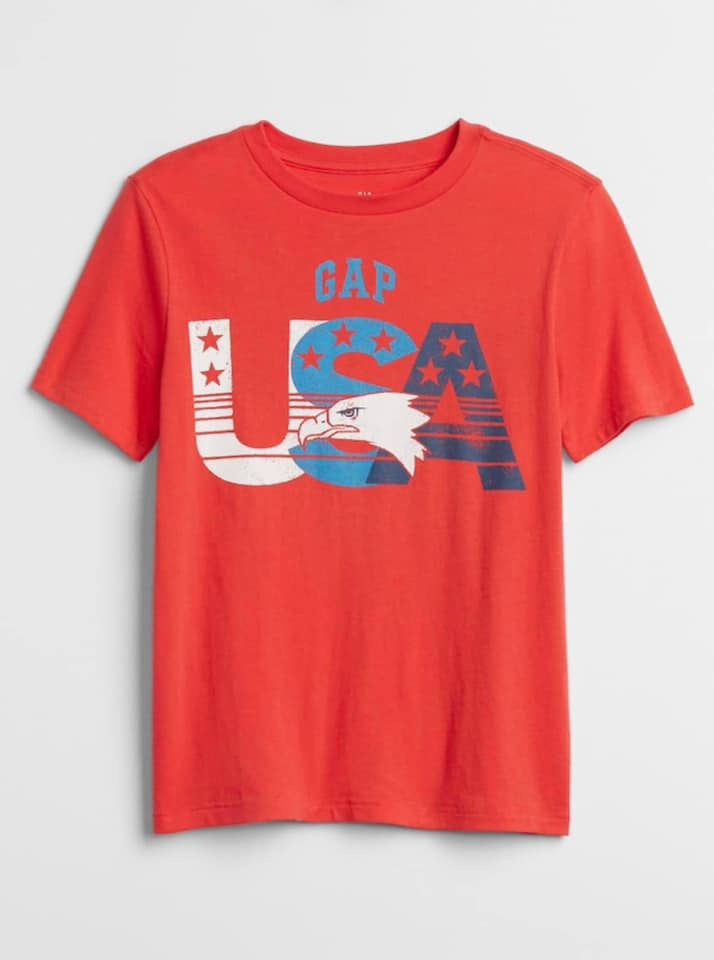 USA Gap Logo Tee