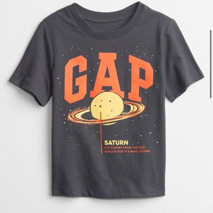 Saturn Logo T-Shirt Gap