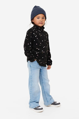 H&M Polka Dot Fleece Jacket