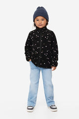 H&M Polka Dot Fleece Jacket 6-8 Years