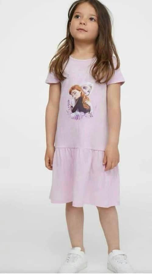 Frozen Printed Frock H&M