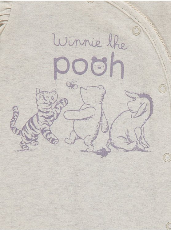 Disney Winnie the Pooh Long Sleeve Sleepsuit 3pcs