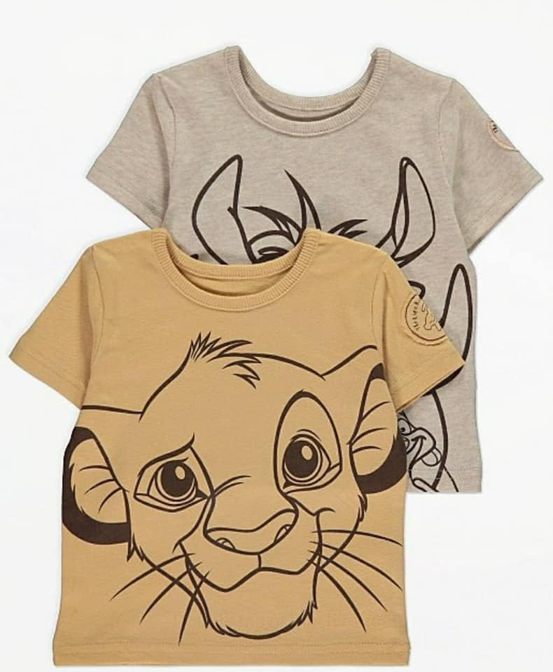 George Lion King Simba Shirts Set